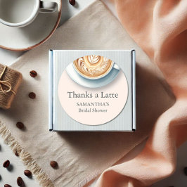 Teekleber für das Brautparty Runder Aufkleber