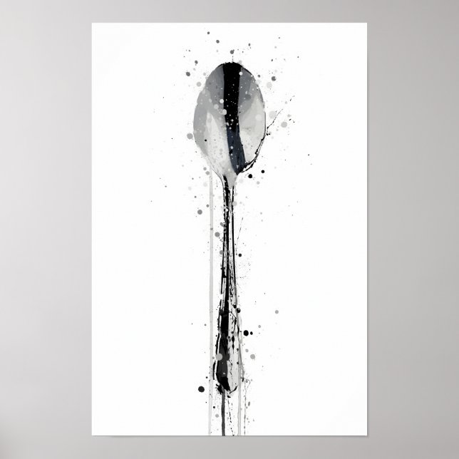 Teelöffel Poster (Vorne)