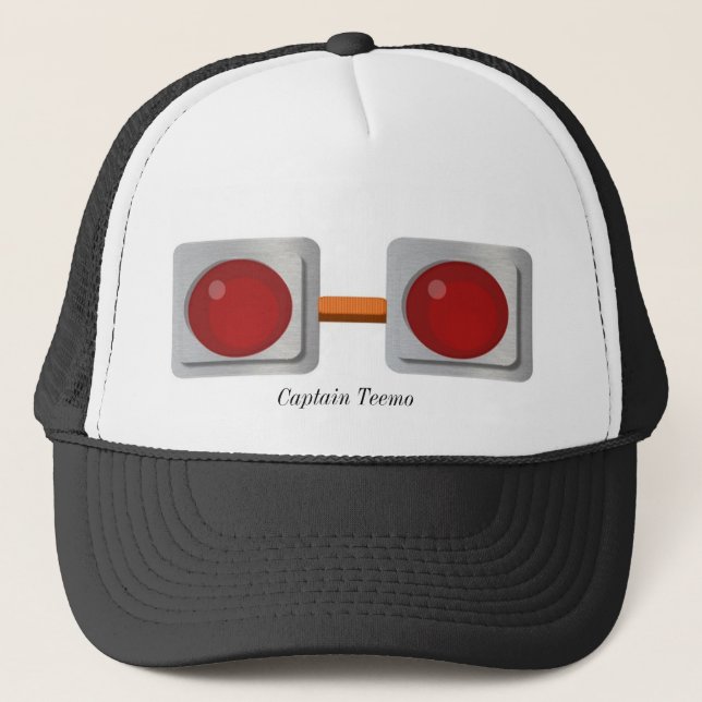 Teemo Hut Truckerkappe (Vorderseite)