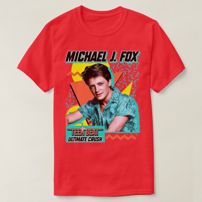 TEEN BEAT Ultimate CrushJ Fox T-Shirt (Design vorne)