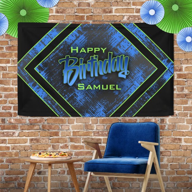 Teen Boy Birthday Banner (Von Creator hochgeladen)