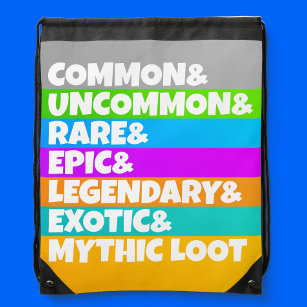 Teen Boy Gamer Rainbow Slogan List Sportbeutel