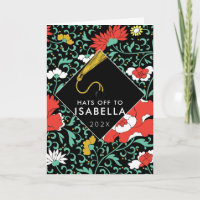 Teen Girl Abschluss Card