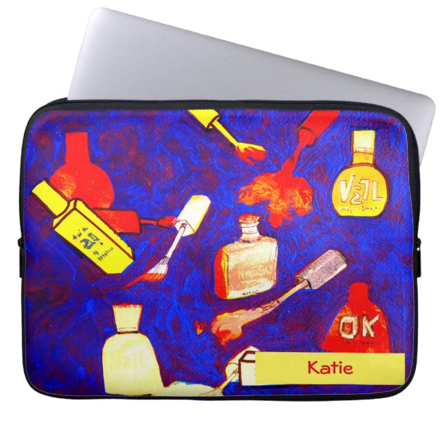 Teen Girls Nail Wellness-Center Laptopschutzhülle (Vorderseite)