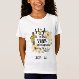 Teen-Godtochter-Geschenk - Personalisiertes Sprich T-Shirt