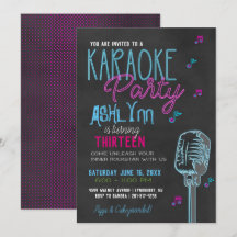 Teen Karaoke Geburtstagsparty