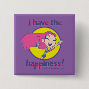 Teen Titanen los!   Starfire "Ich habe Glück" Button