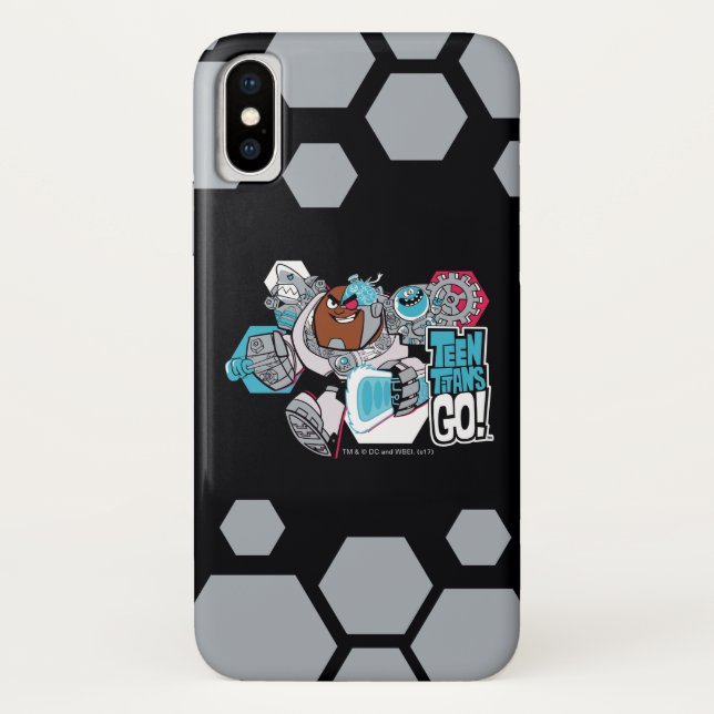 Teen Titans Go! | Arsenal-Grafik von Cyborg Case-Mate iPhone Hülle (Rückseite)
