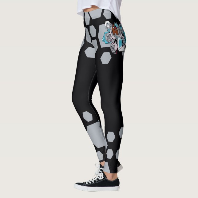Teen Titans Go! | Arsenal-Grafik von Cyborg Leggings (Links)