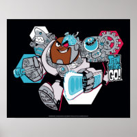 Teen Titans Go! | Arsenal-Grafik von Cyborg