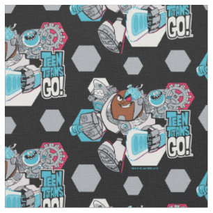 Teen Titans Go! Arsenal-Grafik von Cyborg Stoff