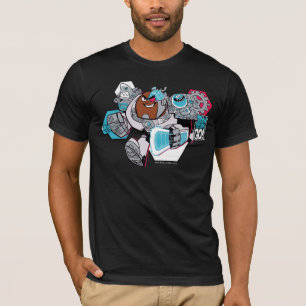 Teen Titans Go!   Arsenal-Grafik von Cyborg T-Shirt