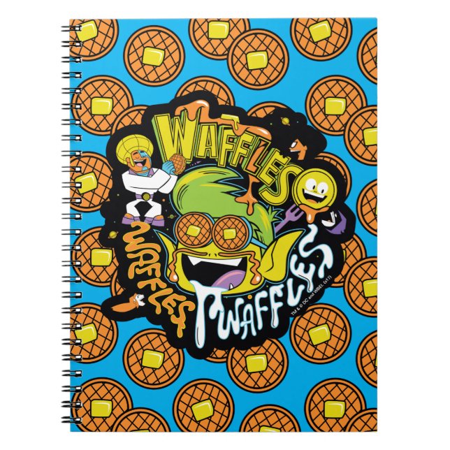 Teen Titans Go! | Beast Boy Waffels Notizblock (Vorderseite)