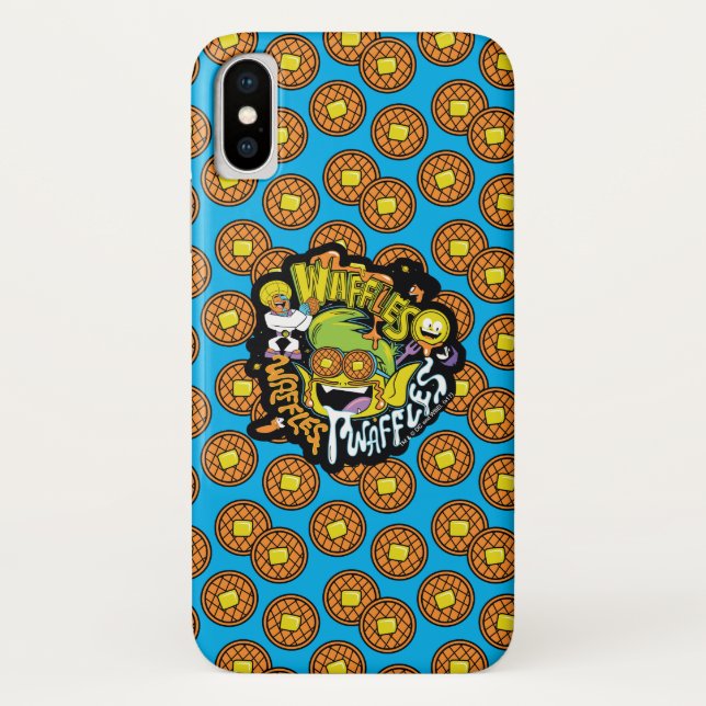 Teen Titans Go! | Beast Boy Waffles Case-Mate iPhone Hülle (Rückseite)