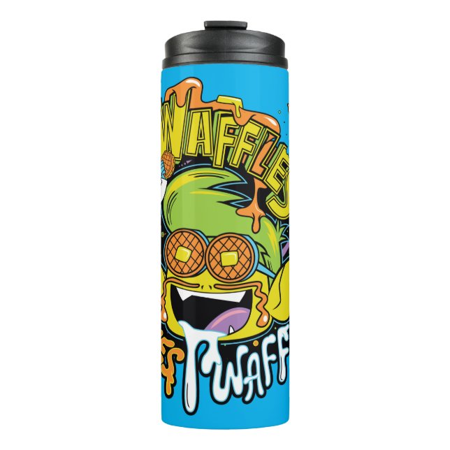 Teen Titans Go! | Beast Boy Waffles Thermosbecher (Vorderseite)