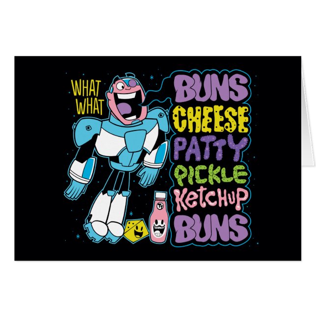 Teen Titans Go! | Cyborg Burger Rap (Vorderseite (Horizontal))