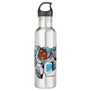 Teen Titans Go! Cyborg's Arsenal Graphic Trinkflasche