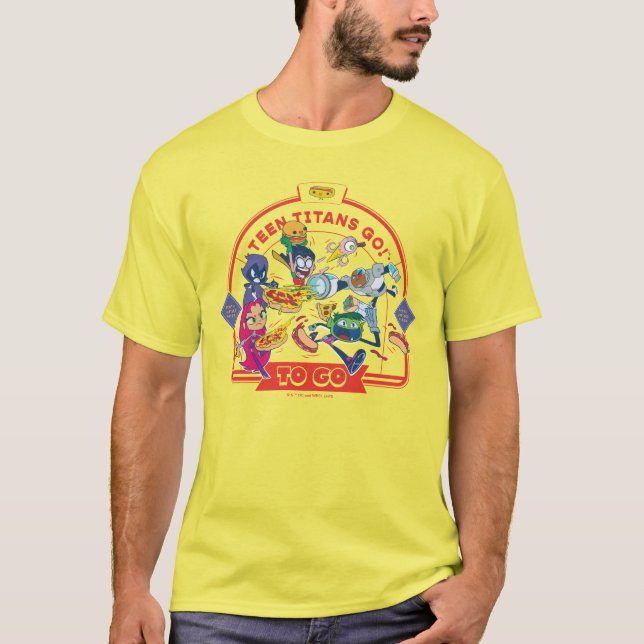 Teen Titans Go! Gehen T-Shirt (Vorderseite)