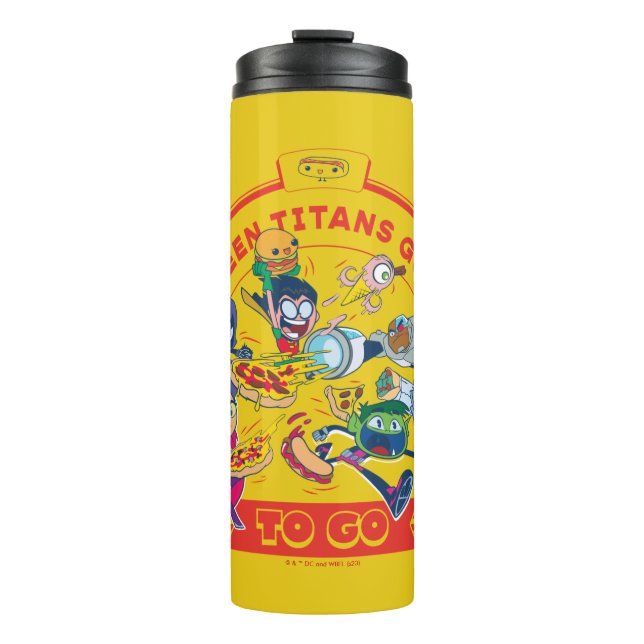 Teen Titans Go! Gehen Thermosbecher (Vorderseite)