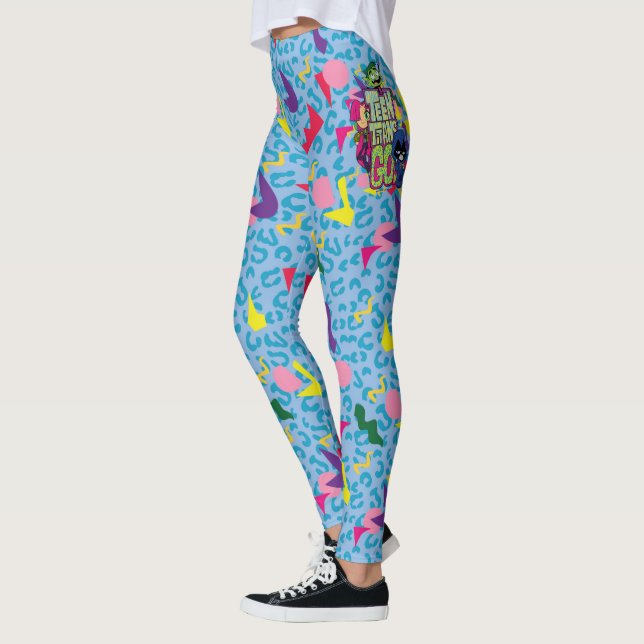 Teen Titans Go! | "Girls Girls" Logo für Tierwerbu Leggings (Links)