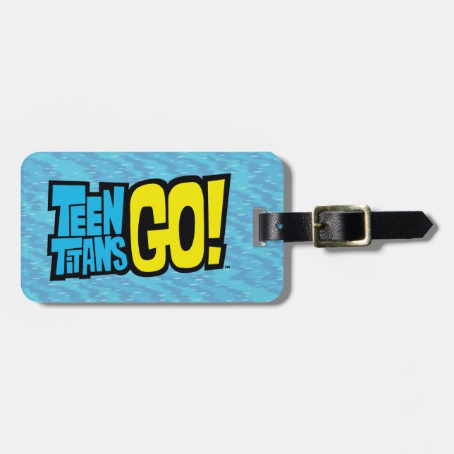 Teen Titans Go! | Logo Gepäckanhänger (Vorderseite horizontal)