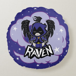 Teen Titans Go!   Raven Attack Rundes Kissen