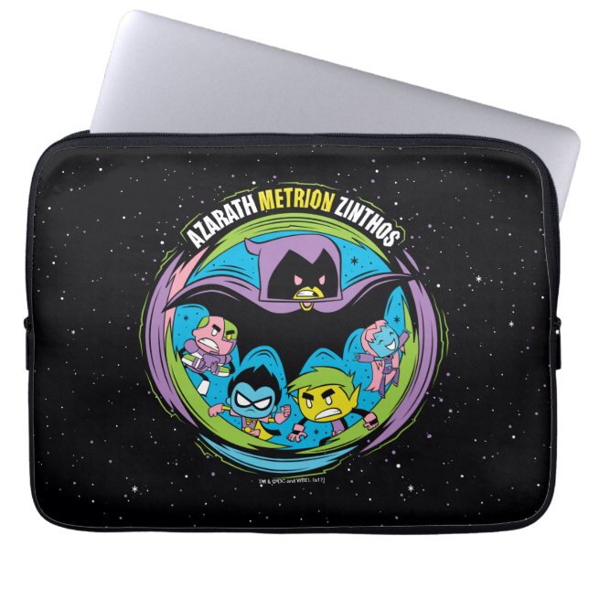 Teen Titans Go! | Raven ‚Azarath Metrion Zinthos‘ Laptopschutzhülle (Vorderseite)