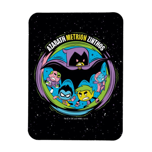 Teen Titans Go! | Raven ‚Azarath Metrion Zinthos‘ Magnet (Vertikal)