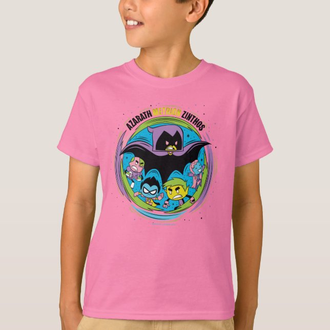 Teen Titans Go! | Raven ‚Azarath Metrion Zinthos‘ T-Shirt (Vorderseite)