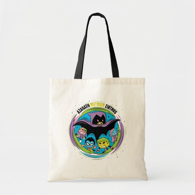 Teen Titans Go! | Raven ‚Azarath Metrion Zinthos‘ Tragetasche (Vorne)