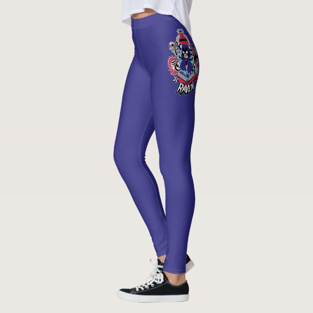 Teen Titans Go! | Raven Demonic Powers Graphic Leggings (Links)