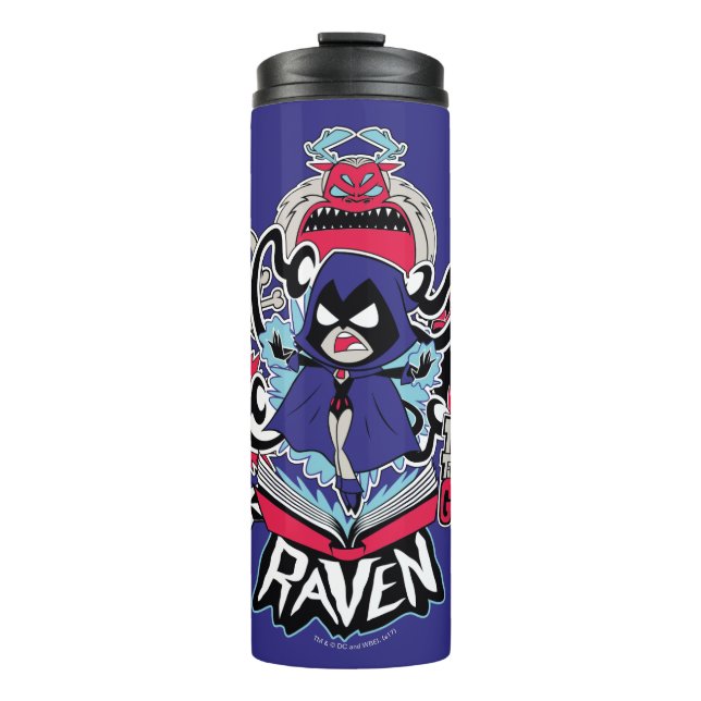 Teen Titans Go! | Raven Demonic Powers Graphic Thermosbecher (Vorderseite)