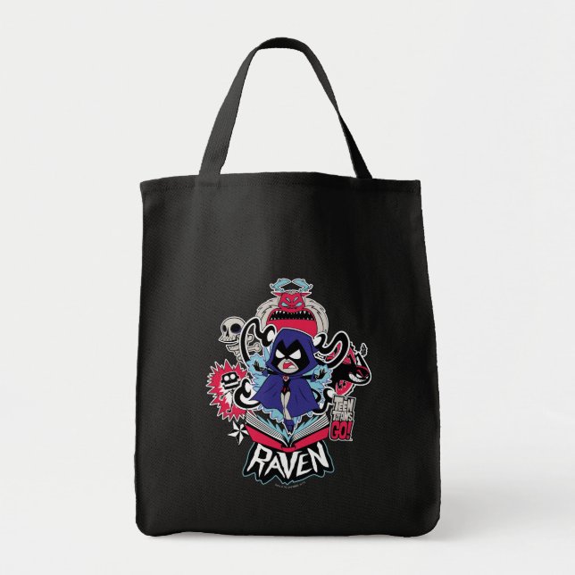 Teen Titans Go! | Raven Demonic Powers Graphic Tragetasche (Vorne)
