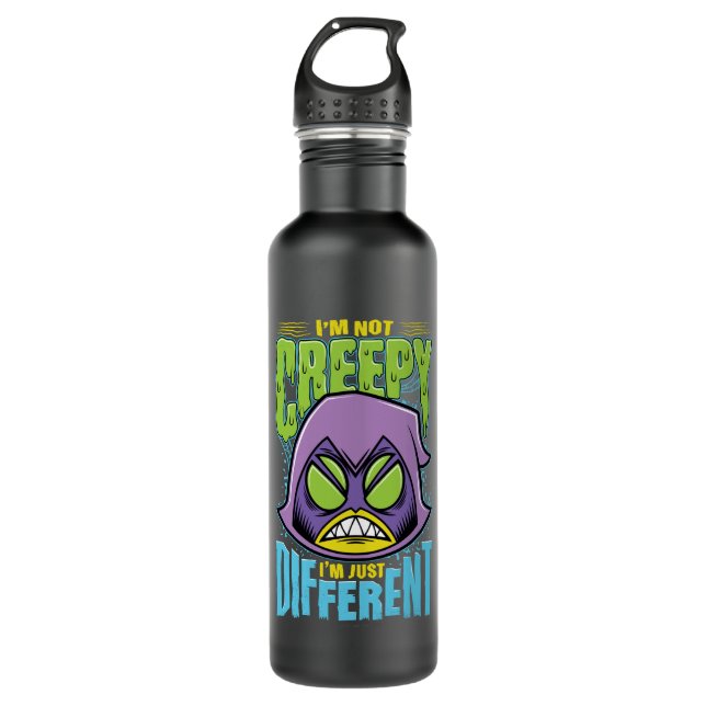Teen Titans Go! | Raven "Nicht kreativ Ich bin and Trinkflasche (Vorderseite)