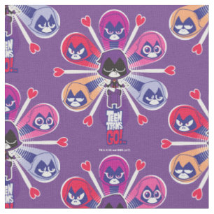 Teen Titans Go! Raven's Emoticlones Stoff