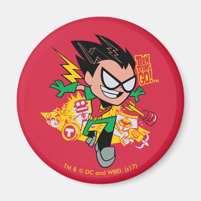 Teen Titans Go! | Robin's Arsenal Graphic Magnet (Vorne)