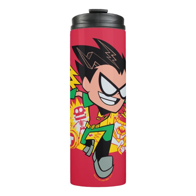 Teen Titans Go! | Robin's Arsenal Graphic Thermosbecher (Vorderseite)
