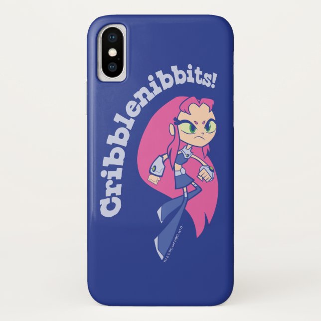 Teen Titans Go! | Starfire "Cribblenibbits" Case-Mate iPhone Hülle (Rückseite)