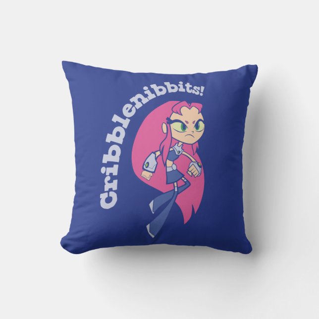 Teen Titans Go! | Starfire "Cribblenibbits" Kissen (Vorderseite)