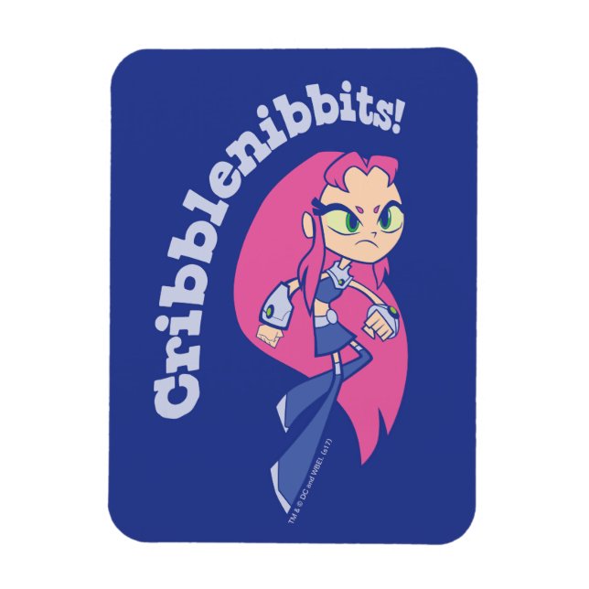 Teen Titans Go! | Starfire "Cribblenibbits" Magnet (Vertikal)