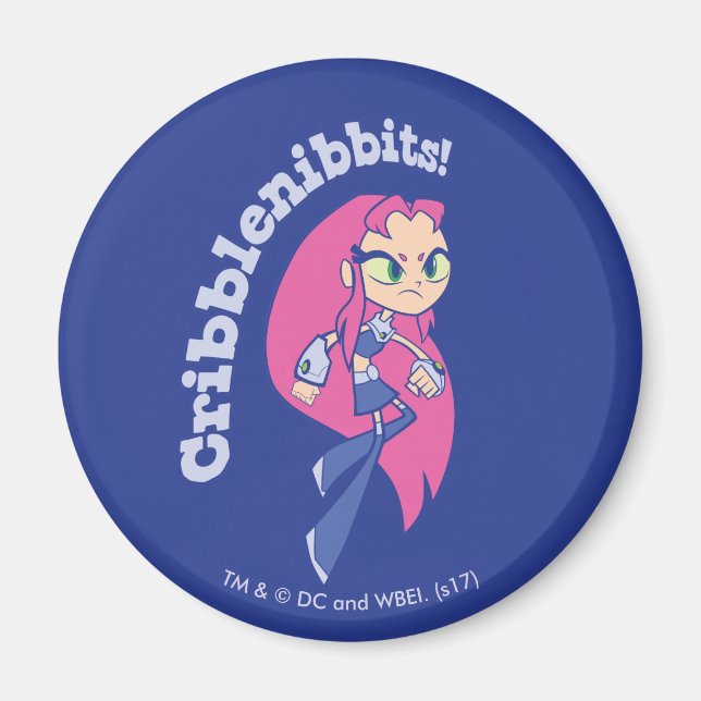 Teen Titans Go! | Starfire "Cribblenibbits" Magnet (Vorne)