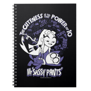 Teen Titans Go!   Starfire & Mr. Sassy Pants Notizblock