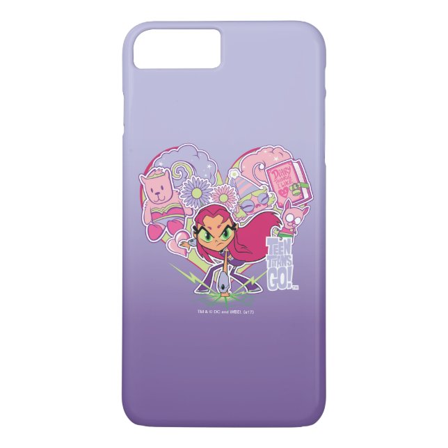 Teen Titans Go! | Starfire's Heart Punch Graphic Case-Mate iPhone Hülle (Rückseite)