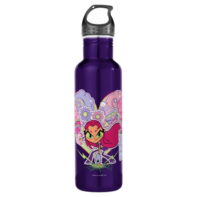 Teen Titans Go! | Starfire's Heart Punch Graphic Edelstahlflasche (Vorderseite)