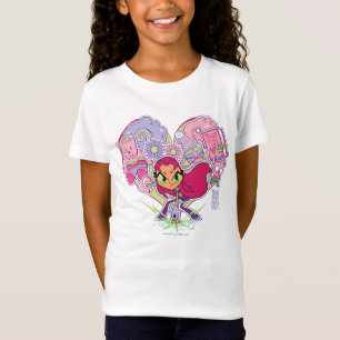 Teen Titans Go! Starfire's Heart Punch Graphic T-Shirt
