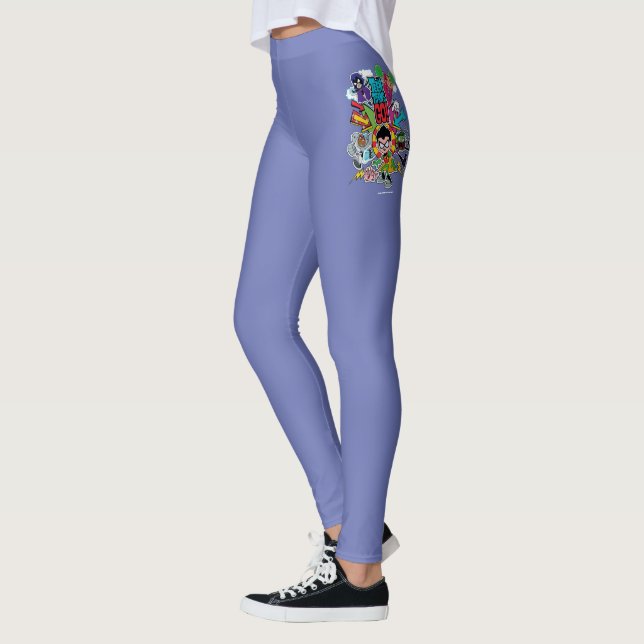 Teen Titans Go! | Team Arrow Graphic Leggings (Links)