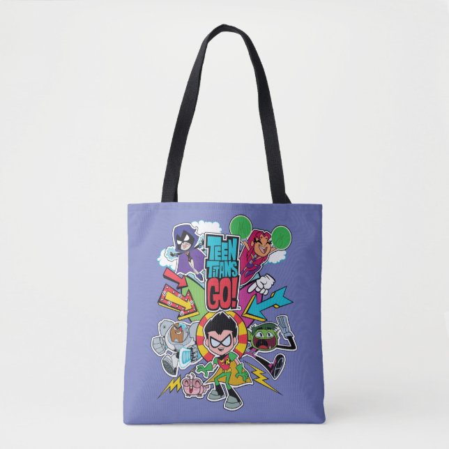 Teen Titans Go! | Team Arrow Graphic Tasche (Vorderseite)