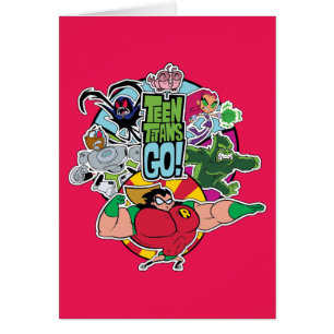 Teen Titans Go!   Team Group Graphic