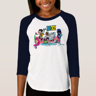 Teen Titans Go! Tentacled Monster Approach T-Shirt