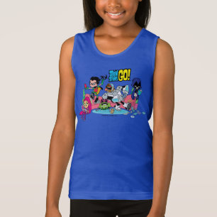 Teen Titans Go! Tentacled Monster Approach T-Shirt